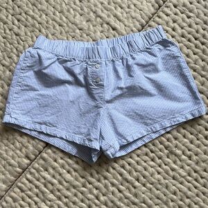 Brandy Melville Light Blue Striped Shorts NWOT | small